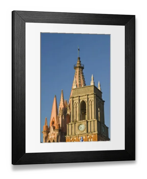 Framed Print : Mexico, Guanajuato State, San Miguel De Allende. Parroquia De San Miguel Archangel Framed Print : Mexico, Guanajuato State, San Miguel De Allende. Parroquia De San Miguel Archangel