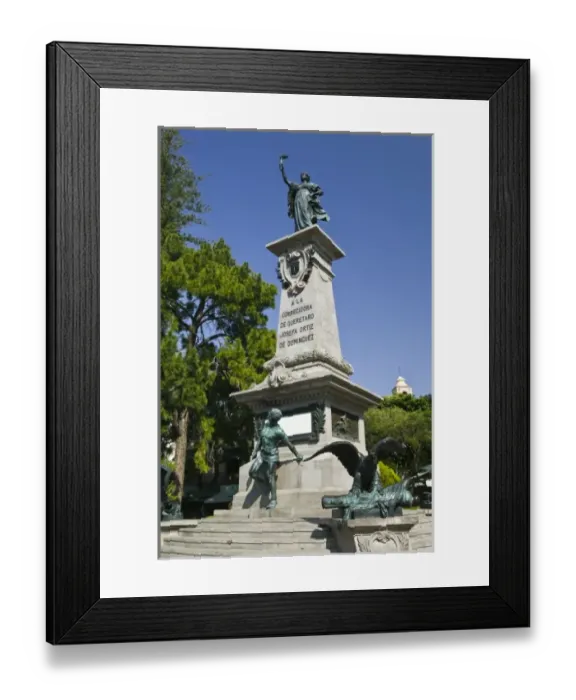 Framed Print : Mexico, Queretaro State, Queretaro. Monument to the Corregidora-Commemorates La Corregidora Framed Print : Mexico, Queretaro State, Queretaro. Monument to the Corregidora-Commemorates La Corregidora