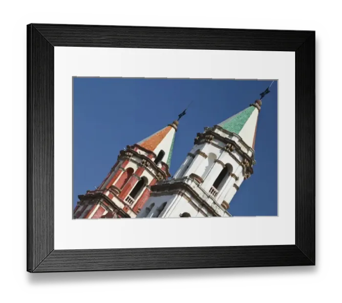 Framed Print : Mexico, Queretaro State, Queretaro. Templo de la Congregacion Church