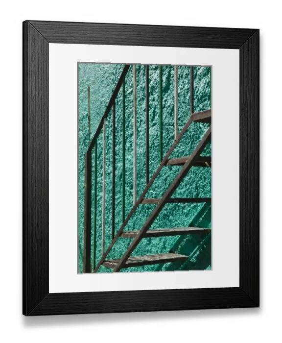 Framed Print : Mexico, Guanajuato State, Guanajuato. Staircase Framed Print : Mexico, Guanajuato State, Guanajuato. Staircase