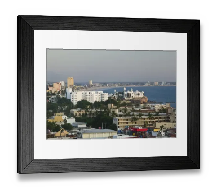 Framed Print : Mexico, Sinaloa State, Mazatlan. Zona Dorada / Golden Hotel Zone-Playa Las Gaviotas Beach Framed Print : Mexico, Sinaloa State, Mazatlan. Zona Dorada / Golden Hotel Zone-Playa Las Gaviotas Beach