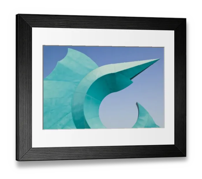 Framed Print : Mexico, Colima, Manzanillo. Swordfish Memorial  /  Daytime