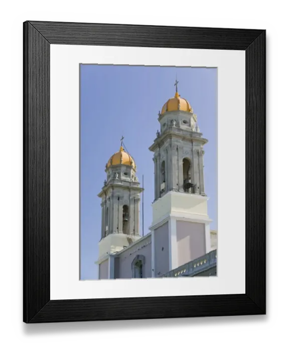 Framed Print : Mexico, Colima, Colima City. Cathedral Detail Framed Print : Mexico, Colima, Colima City. Cathedral Detail