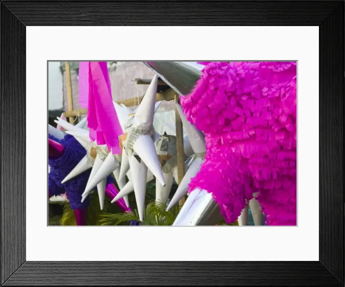 Framed Print : Mexico, Guerrero, Zihuatanejo. Pinata Factory Framed Print : Mexico, Guerrero, Zihuatanejo. Pinata Factory