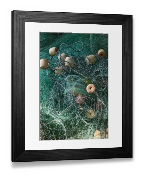 Framed Print : Mexico, Guerrero, Zihuatanejo. Playa Municipal Fishing Nets Framed Print : Mexico, Guerrero, Zihuatanejo. Playa Municipal Fishing Nets