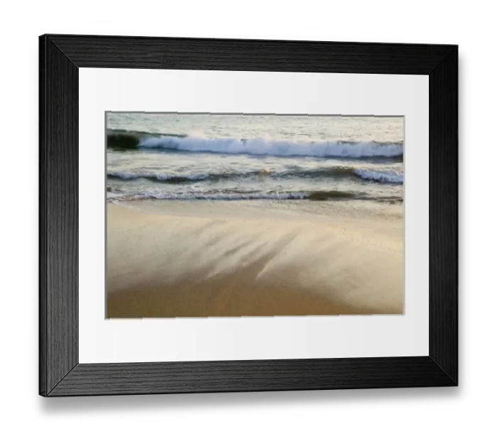 Framed Print : Mexico, Guerrero, Ixtapa. Playa del Palmar Wave / Dusk Framed Print : Mexico, Guerrero, Ixtapa. Playa del Palmar Wave / Dusk