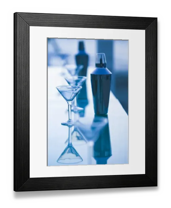 Framed Print : Mexico, Guerrero, Ixtapa. Playa del Palmar / Beachside Bar Cocktail Glass / Dusk Framed Print : Mexico, Guerrero, Ixtapa. Playa del Palmar / Beachside Bar Cocktail Glass / Dusk