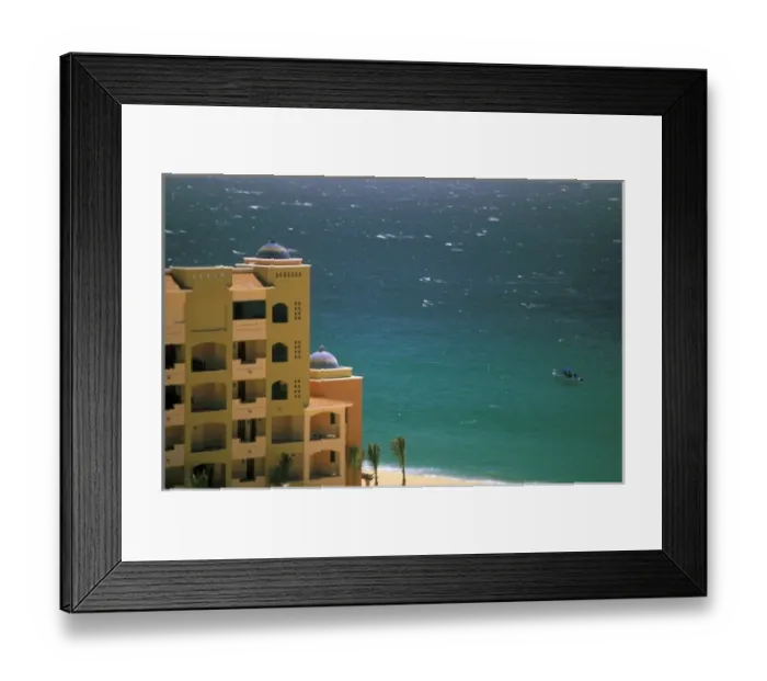 Framed Print : North America, Mexico, Baja Peninsula, Cabo San Lucas. Playa pedregal & Terrasol Hotel Framed Print : North America, Mexico, Baja Peninsula, Cabo San Lucas. Playa pedregal & Terrasol Hotel