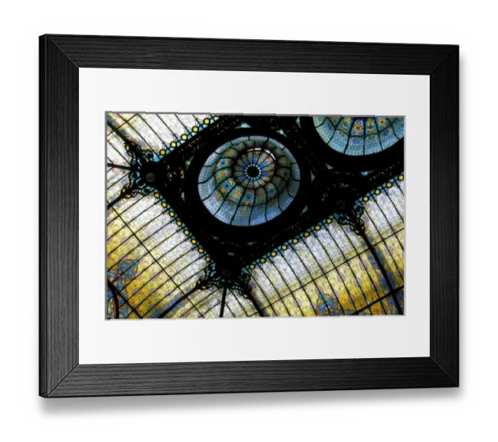 Framed Print : North America, Mexico, Mexico City, Centro Historico. Glass ceiling at the Grand Framed Print : North America, Mexico, Mexico City, Centro Historico. Glass ceiling at the Grand