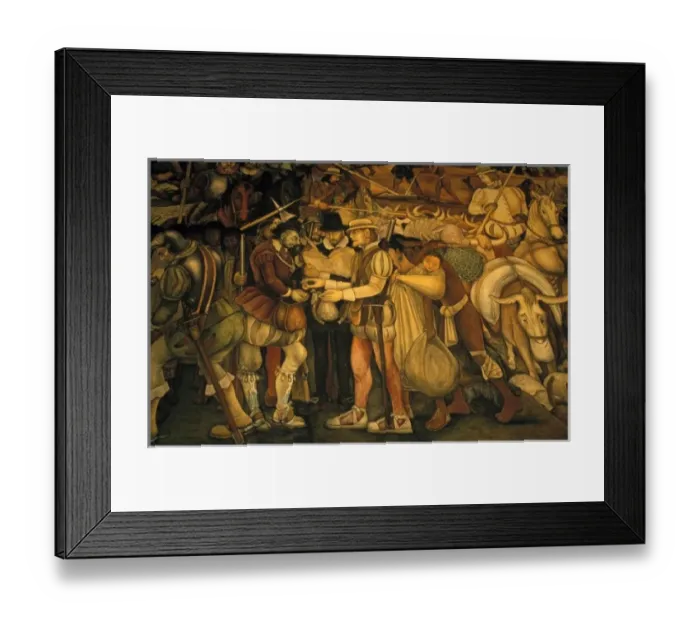 Framed Print : North America, Mexico, Mexico City. Palacio National, Diego Rivera Mural Framed Print : North America, Mexico, Mexico City. Palacio National, Diego Rivera Mural