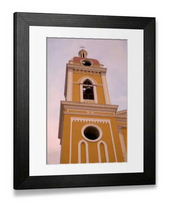 Framed Print : Nicaragua, Granada. Belltower of Cathedral of Granada Framed Print : Nicaragua, Granada. Belltower of Cathedral of Granada