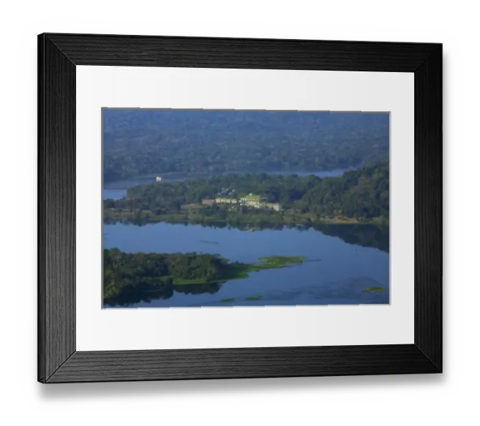 Framed Print : aerial image of the Gamboa Rainforest Ressort in Gamboa, Panama Canal Zone, Panama Framed Print : aerial image of the Gamboa Rainforest Ressort in Gamboa, Panama Canal Zone, Panama
