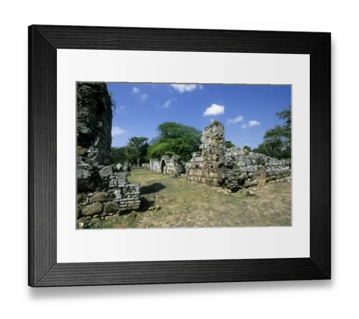 Framed Print : Old ruins, Panama City, Panama Framed Print : Old ruins, Panama City, Panama