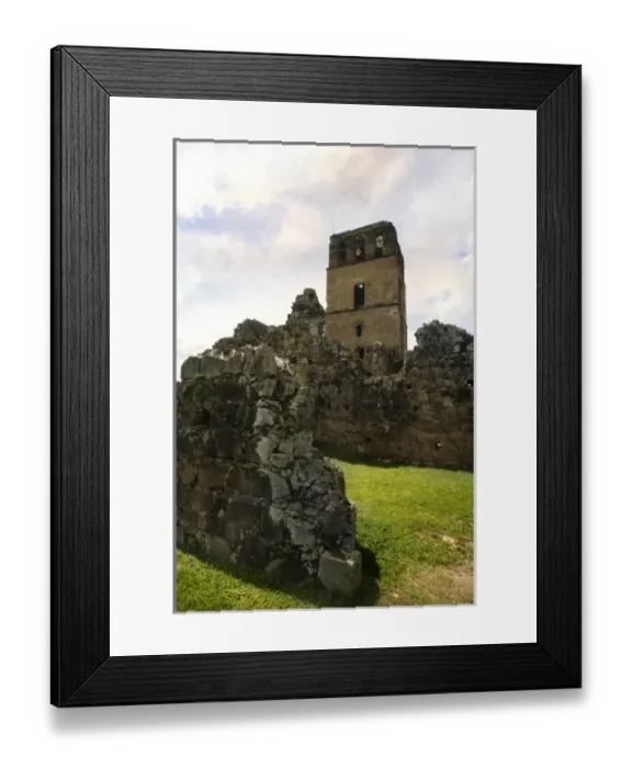 Framed Print : Panama, Panama city colonial ruins Framed Print : Panama, Panama city colonial ruins