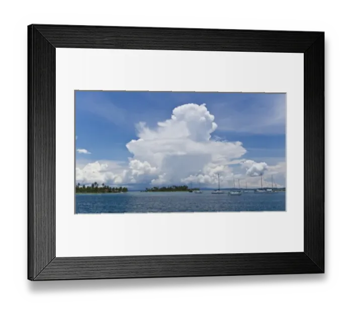 Framed Print : Panama. San Blas Islands off the northern coast of Panama Framed Print : Panama. San Blas Islands off the northern coast of Panama