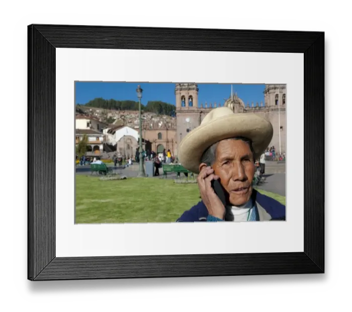 Framed Print : South America, Peru