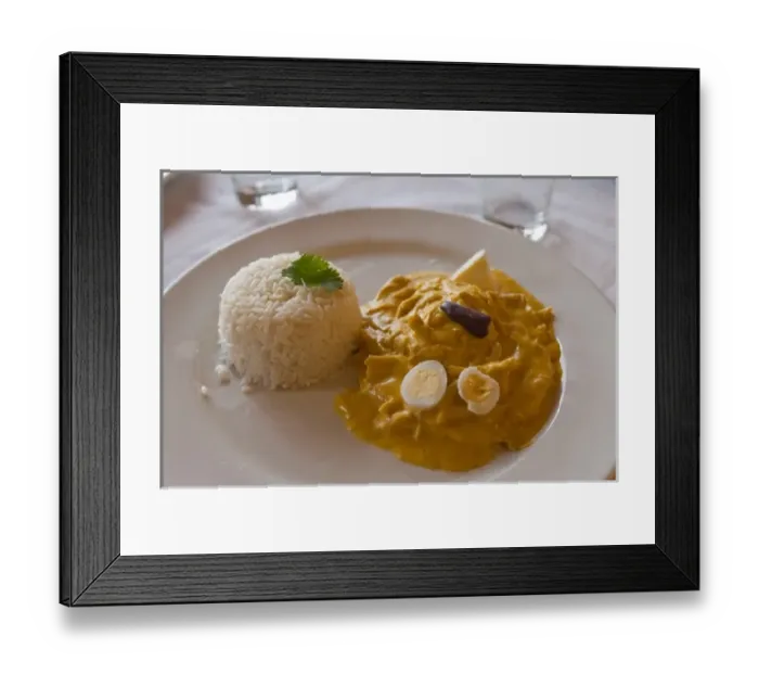 Framed Print : Peru, Lima. Peruvian cuisine Framed Print : Peru, Lima. Peruvian cuisine
