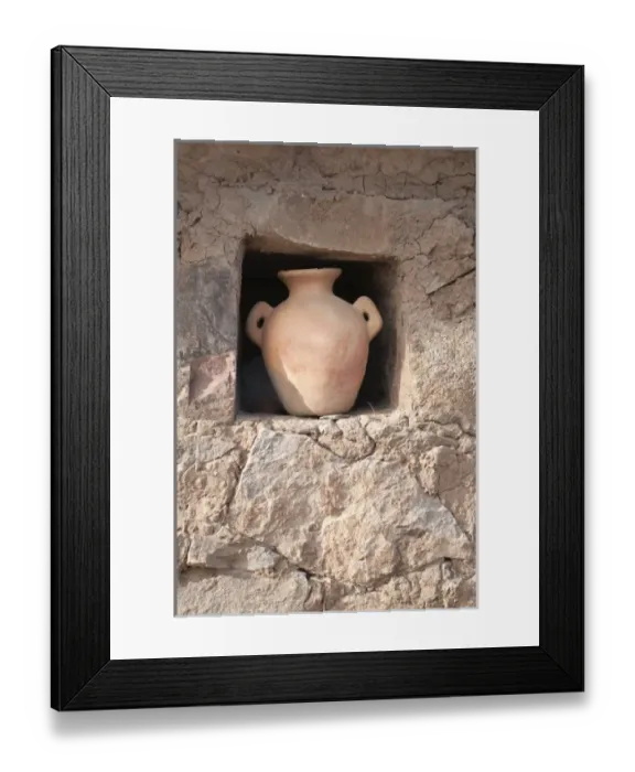 Framed Print : Peru, Atuncolla. Quechua stone house and ceramic water jar Framed Print : Peru, Atuncolla. Quechua stone house and ceramic water jar