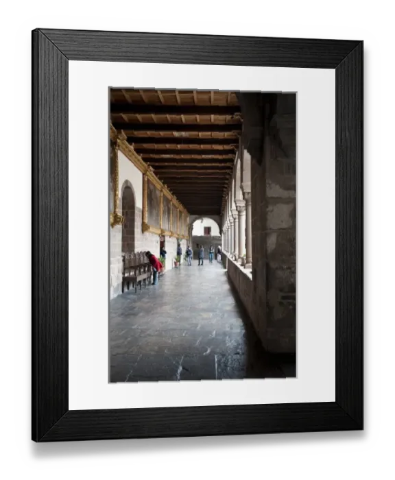 Framed Print : Peru, Cusco. Convento De Santo Domingo