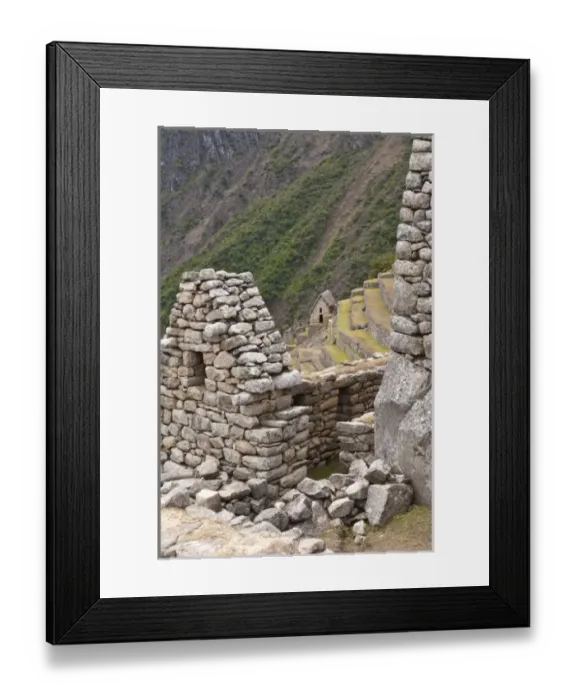 Framed Print : Peru. Ancient Inca ruins of Machu Picchu Framed Print : Peru. Ancient Inca ruins of Machu Picchu