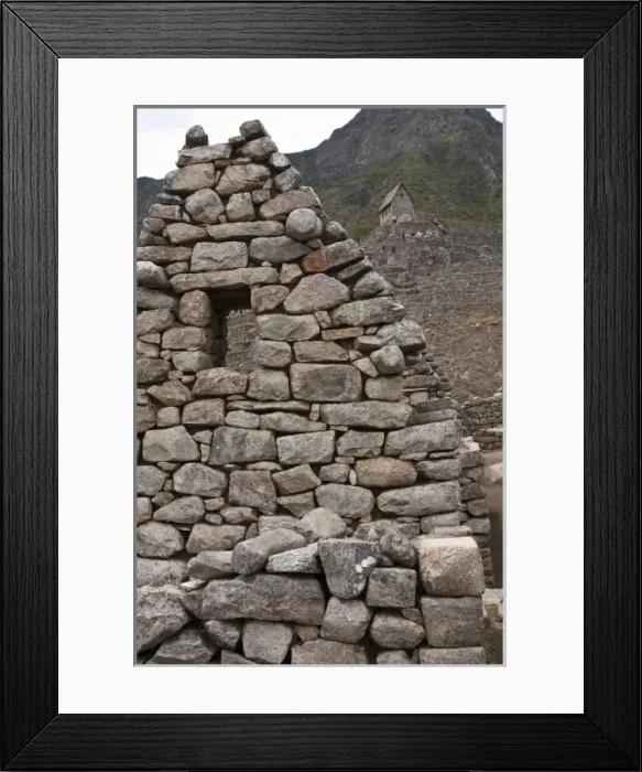 Framed Print : Peru. Ancient Inca ruins of Machu Picchu Framed Print : Peru. Ancient Inca ruins of Machu Picchu
