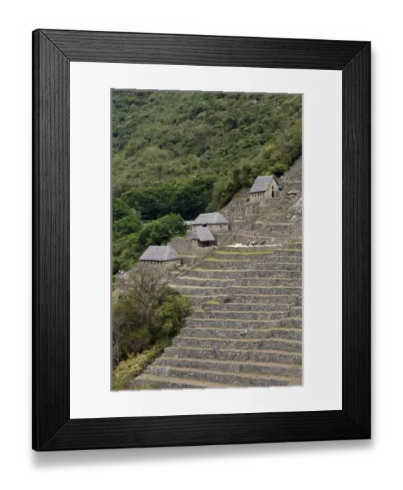 Framed Print : Peru. Ancient Inca ruins of Machu Picchu Framed Print : Peru. Ancient Inca ruins of Machu Picchu