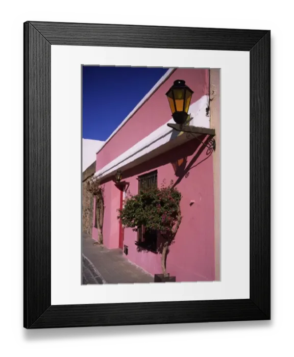 Framed Print : Colonia, Uruguay, Colonial era building in Barrio Historico Framed Print : Colonia, Uruguay, Colonial era building in Barrio Historico