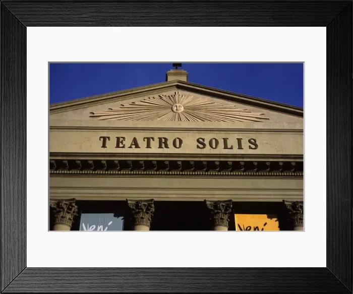 Framed Print : Montevideo, Uruguay, The Teatro Solis or Solis Theater Framed Print : Montevideo, Uruguay, The Teatro Solis or Solis Theater