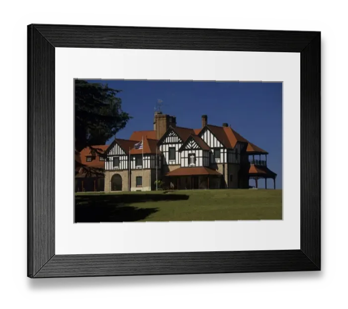 Framed Print : South America, Uruguay. Casa Anchorena is Uruguays presidential retreat abd Framed Print : South America, Uruguay. Casa Anchorena is Uruguays presidential retreat abd
