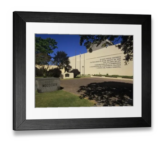 Framed Print : South America, Uruguay, Florida, Independence Plaza Framed Print : South America, Uruguay, Florida, Independence Plaza