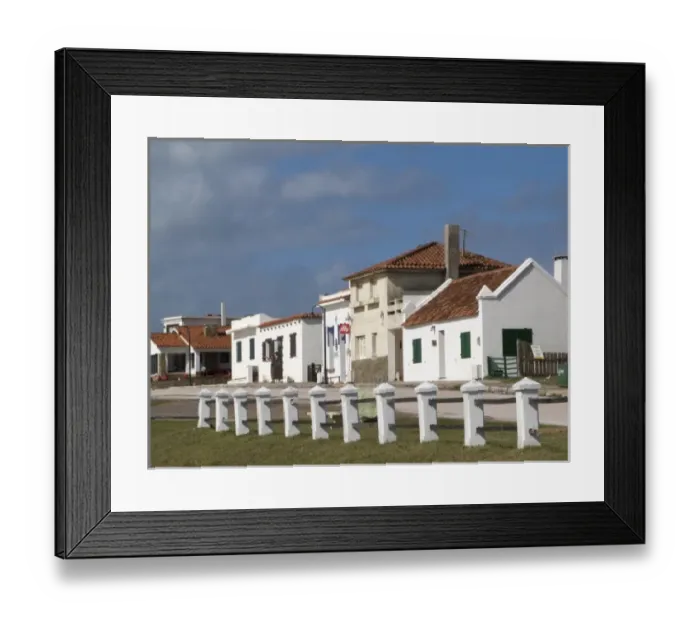 Framed Print : Oldest part of La Pedrera village faces the ocean Framed Print : Oldest part of La Pedrera village faces the ocean