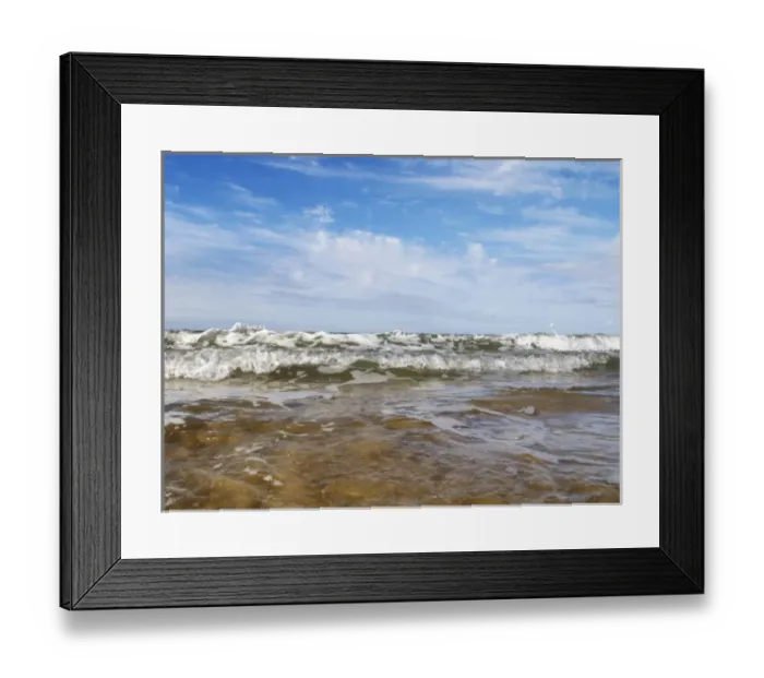 Framed Print : Uruguay, Maldonado, Bella Vista, ocean water Framed Print : Uruguay, Maldonado, Bella Vista, ocean water