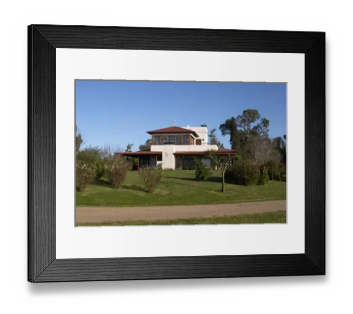 Framed Print : The house at the edge of the vineyards. Bodega Juanico Familia Deicas Winery, Juanico Framed Print : The house at the edge of the vineyards. Bodega Juanico Familia Deicas Winery, Juanico