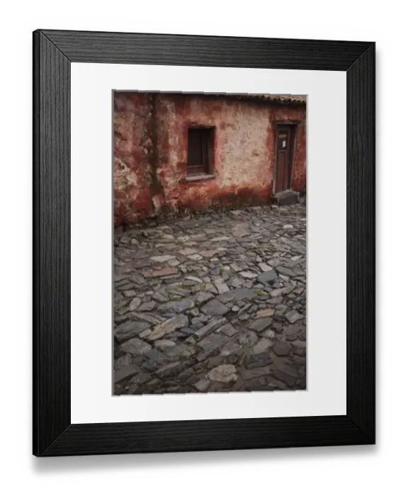 Framed Print : Uruguay, Colonia Department, Colonia del Sacramento. Building detail, Calle de los Suspiros Framed Print : Uruguay, Colonia Department, Colonia del Sacramento. Building detail, Calle de los Suspiros