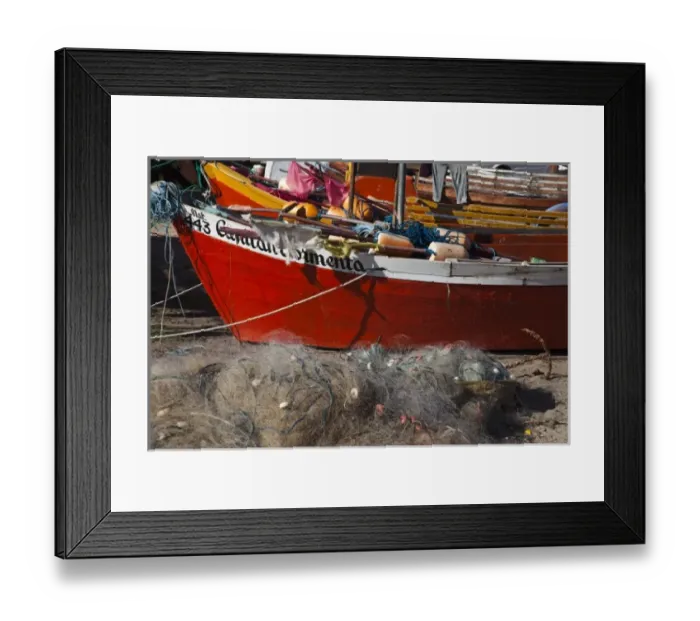 Framed Print : Uruguay, Maldonado Department, Jose Ignacio. Fishing boat Framed Print : Uruguay, Maldonado Department, Jose Ignacio. Fishing boat