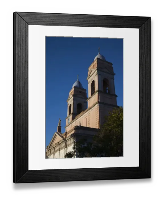 Framed Print : Uruguay, Maldonado Department, Maldonado. Catedral de maldonado, b. 1895