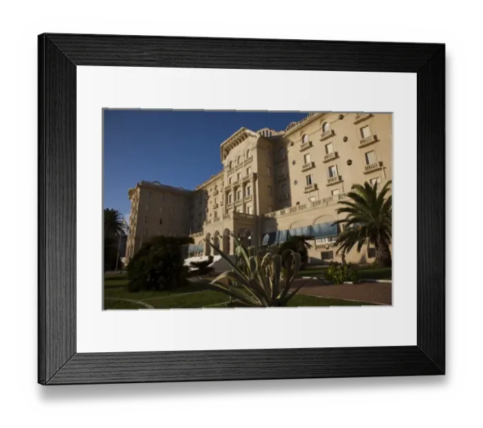 Framed Print : Uruguay, Maldonado Department, Piriapolis. Argentino Hotel Framed Print : Uruguay, Maldonado Department, Piriapolis. Argentino Hotel