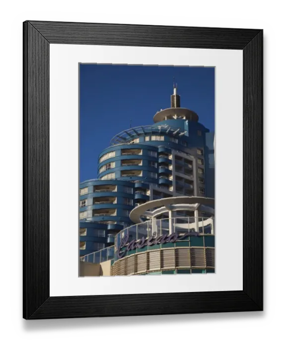 Framed Print : Uruguay, Maldonado Department, Punta del Este. Conrad Hotel and Casino