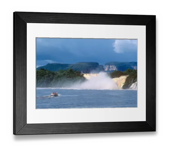 Framed Print : Venezuela, Angel Falls, Canaima National Park