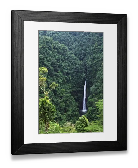 Framed Print : Central America, Costa Rica. Poas Volcano National Park. Waterfall near Poas Volcano Framed Print : Central America, Costa Rica. Poas Volcano National Park. Waterfall near Poas Volcano