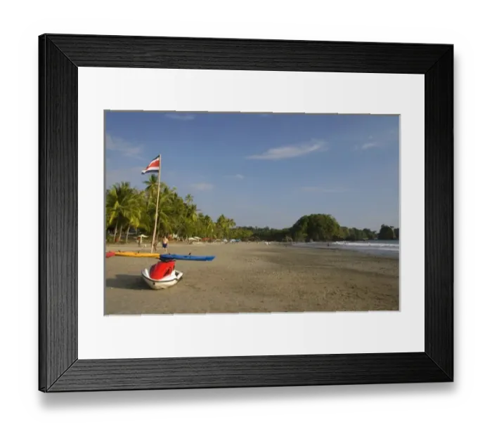 Framed Print : Beach scene at Manuel Antonio National Park in Puntarenas province, Costa Rica Framed Print : Beach scene at Manuel Antonio National Park in Puntarenas province, Costa Rica