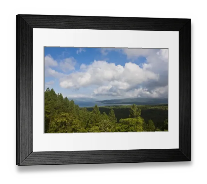 Framed Print : Lake Arenal as seen from the slopes of the Arenal Volcano. Arenal, Costa Rica Framed Print : Lake Arenal as seen from the slopes of the Arenal Volcano. Arenal, Costa Rica