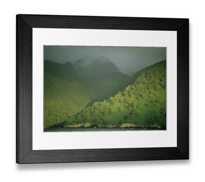 Framed Print : Cocos Island National Park, sunset on forest-lined cliffs, Costa Rica Framed Print : Cocos Island National Park, sunset on forest-lined cliffs, Costa Rica