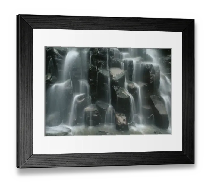 Framed Print : Costa Rica, La Amistad Biosphere Reserve, Rio Negro waterfall, waterfall on basalt rock Framed Print : Costa Rica, La Amistad Biosphere Reserve, Rio Negro waterfall, waterfall on basalt rock