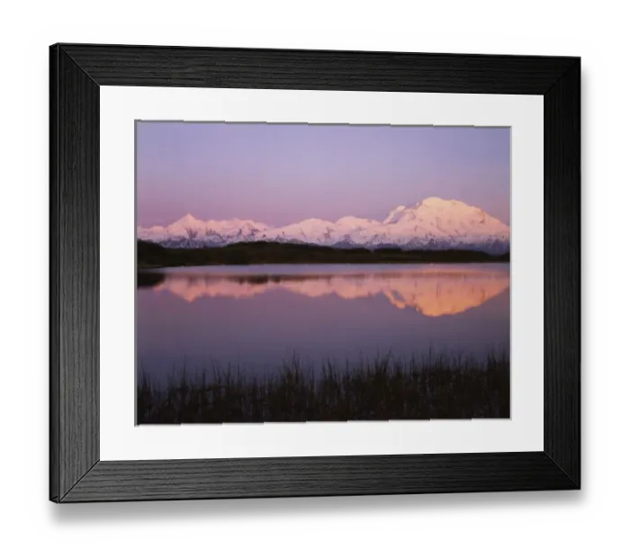 Framed Print : USA, Alaska, Sunset, Tundra Pond, USA, Alaska, Reflection, Mount McKinley, Denali Framed Print : USA, Alaska, Sunset, Tundra Pond, USA, Alaska, Reflection, Mount McKinley, Denali