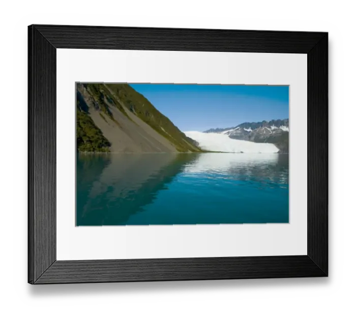 Framed Print : Aialik Glacier calves into Aialik Bay in Kenai Fjords National Park Alaska Framed Print : Aialik Glacier calves into Aialik Bay in Kenai Fjords National Park Alaska