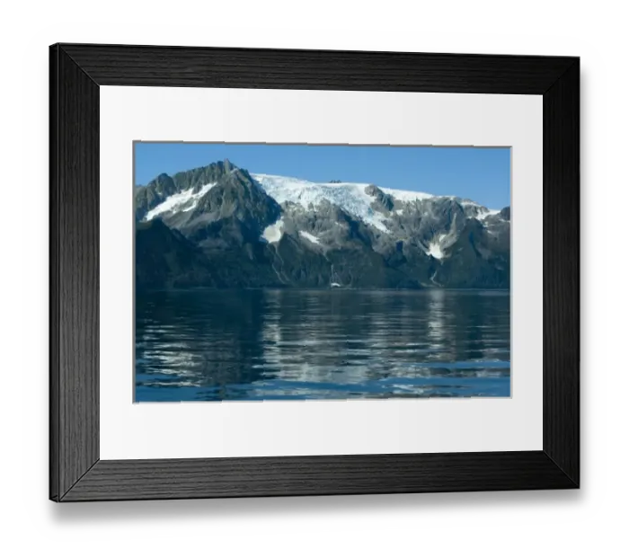 Framed Print : Harris Peninsula at the edge of Aialik Bay in Kenai Fjords National Park Alaska Framed Print : Harris Peninsula at the edge of Aialik Bay in Kenai Fjords National Park Alaska
