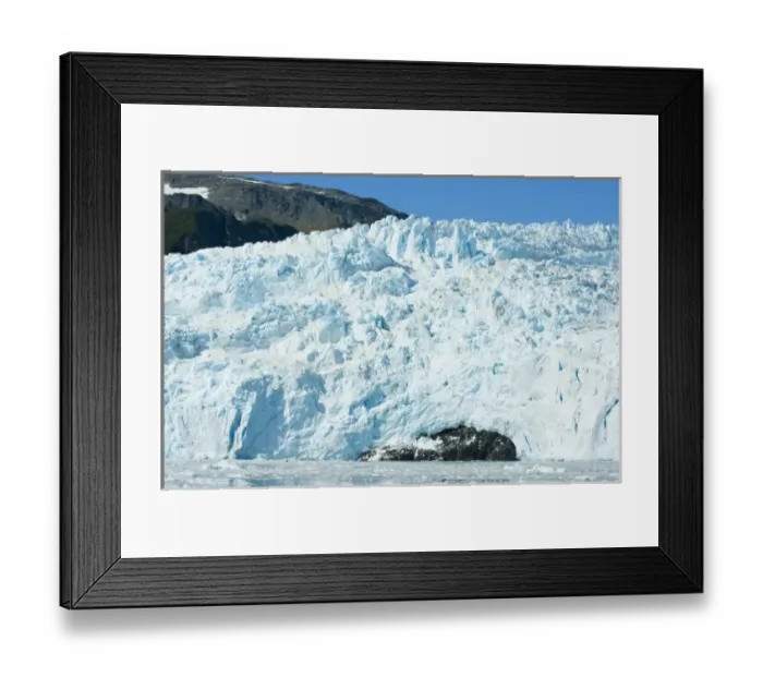 Framed Print : Aialik Glacier meets the waters of Aialik Bay in Kenai Fjords National Park Alaska Framed Print : Aialik Glacier meets the waters of Aialik Bay in Kenai Fjords National Park Alaska