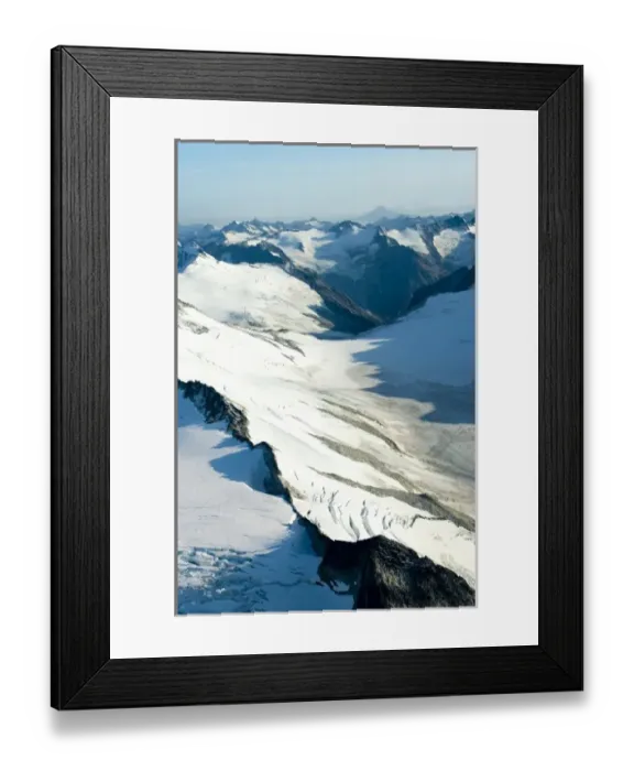 Framed Print : Chigmit Mountains and icefields rise sharply above Lake Clark National Park, Alaska Framed Print : Chigmit Mountains and icefields rise sharply above Lake Clark National Park, Alaska