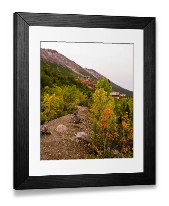 Framed Print : Touring the long-defunct Kennicott copper mill in Kennicott, Alaska Framed Print : Touring the long-defunct Kennicott copper mill in Kennicott, Alaska